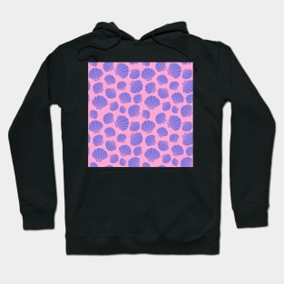 Pink Purple Shells Hoodie